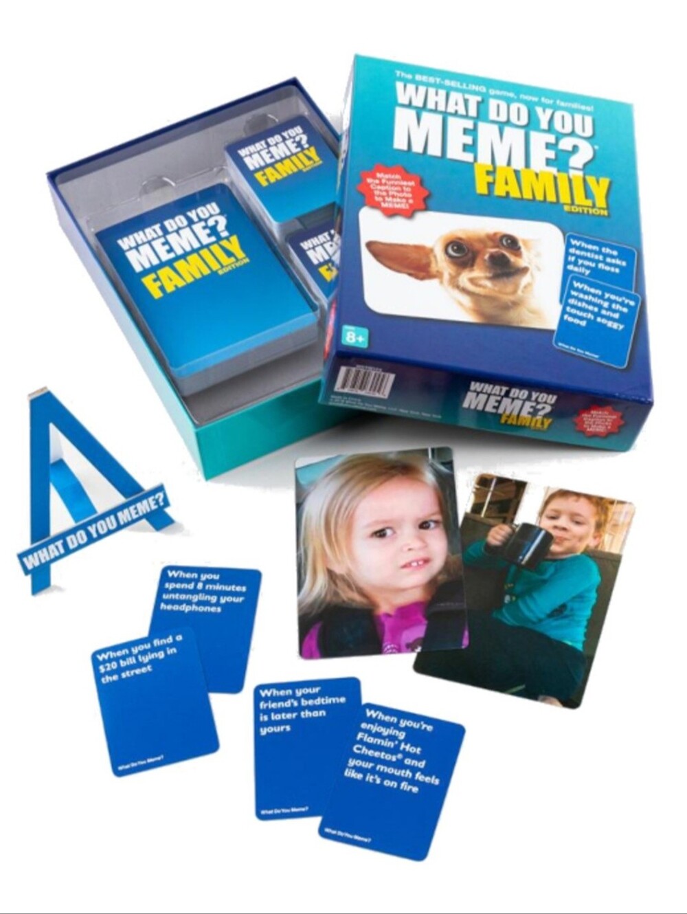 2022 What Do You Meme? Family Edition Board Game Factory Sealed Family-friendly